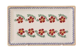 Nicholas Mosse Rectangular Plate Large Old Rose